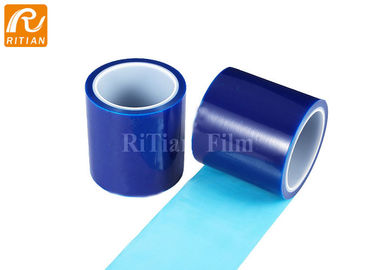Protection en plastique transparente de réfrigérateur de bande de film protecteur de PE de couleurs de bleu